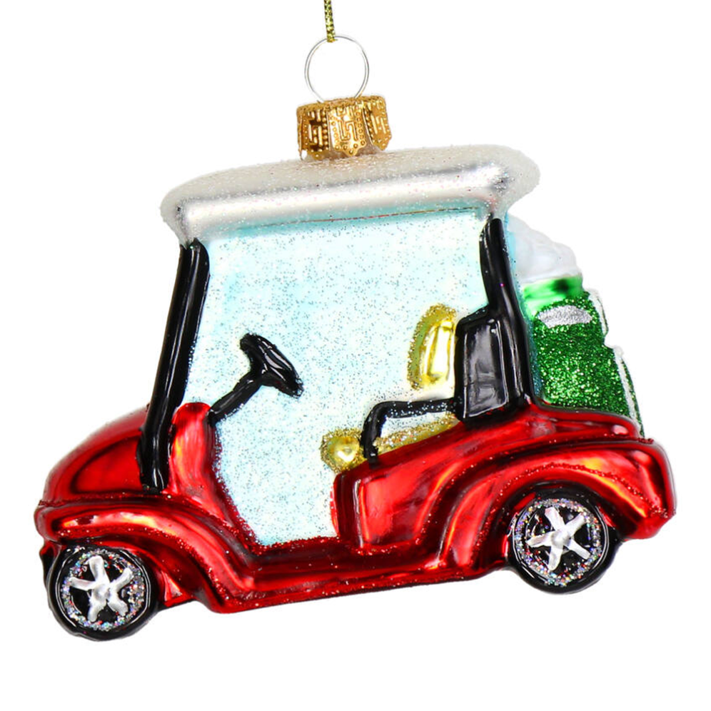 HD Collection kerstornament - Golfcar