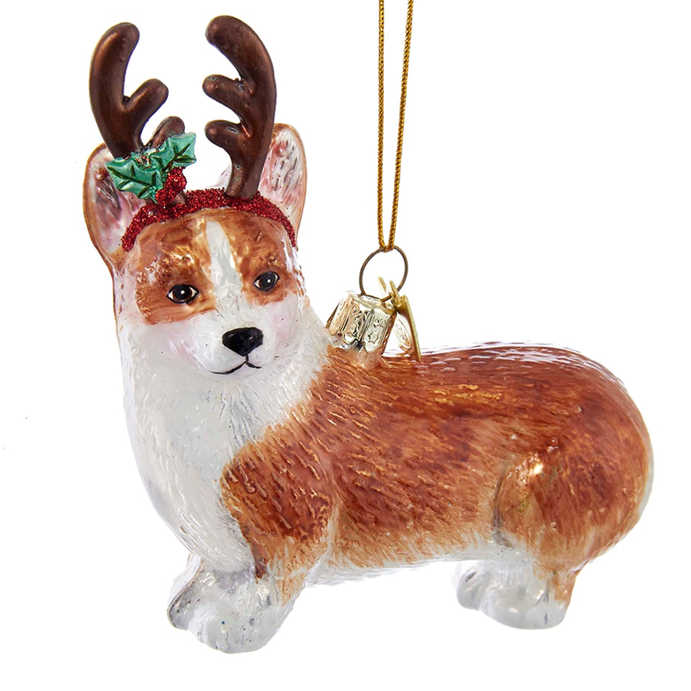 Kurt Adler kerstornament - Corgi