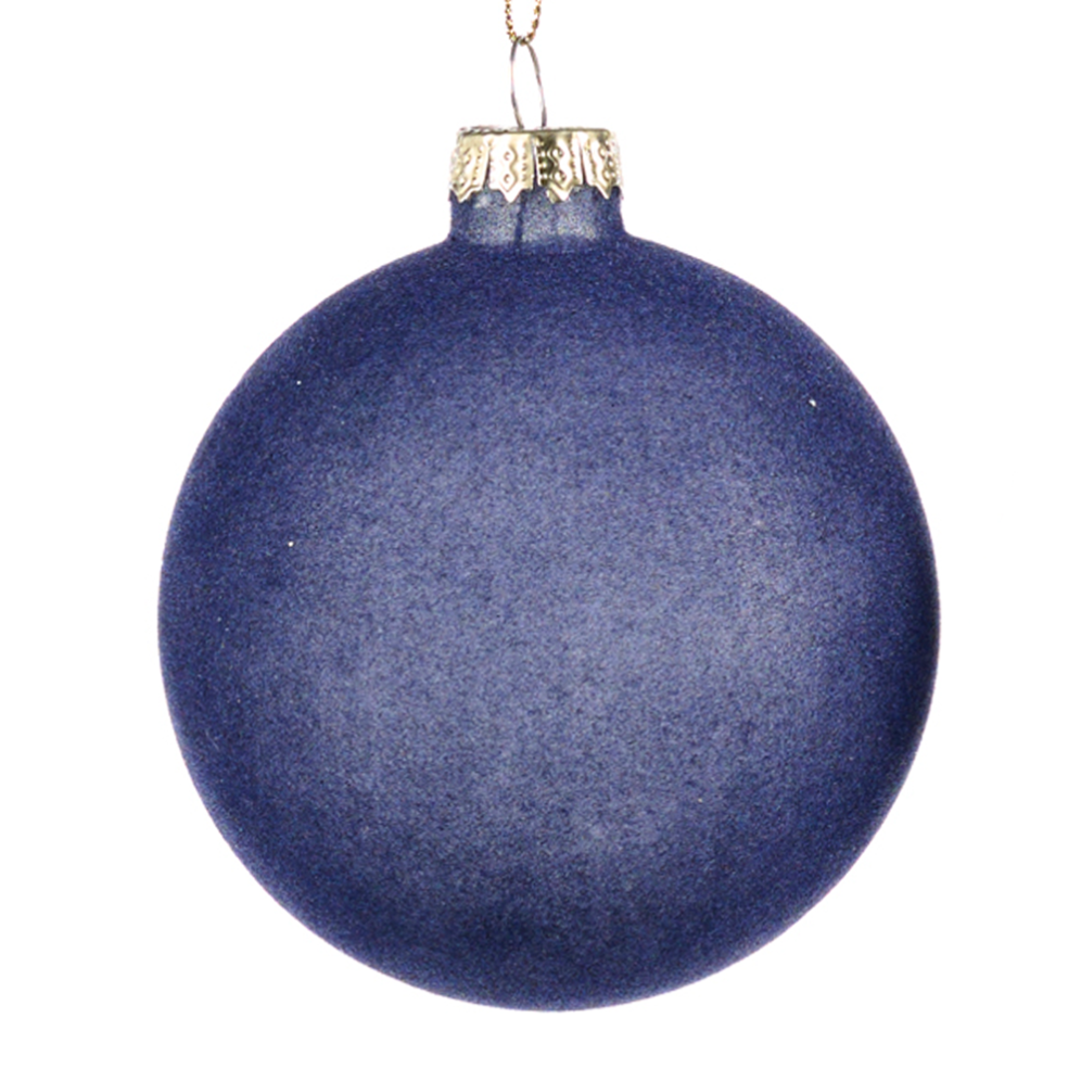 Goodwill kerstbal - Met fluweel - 8cm