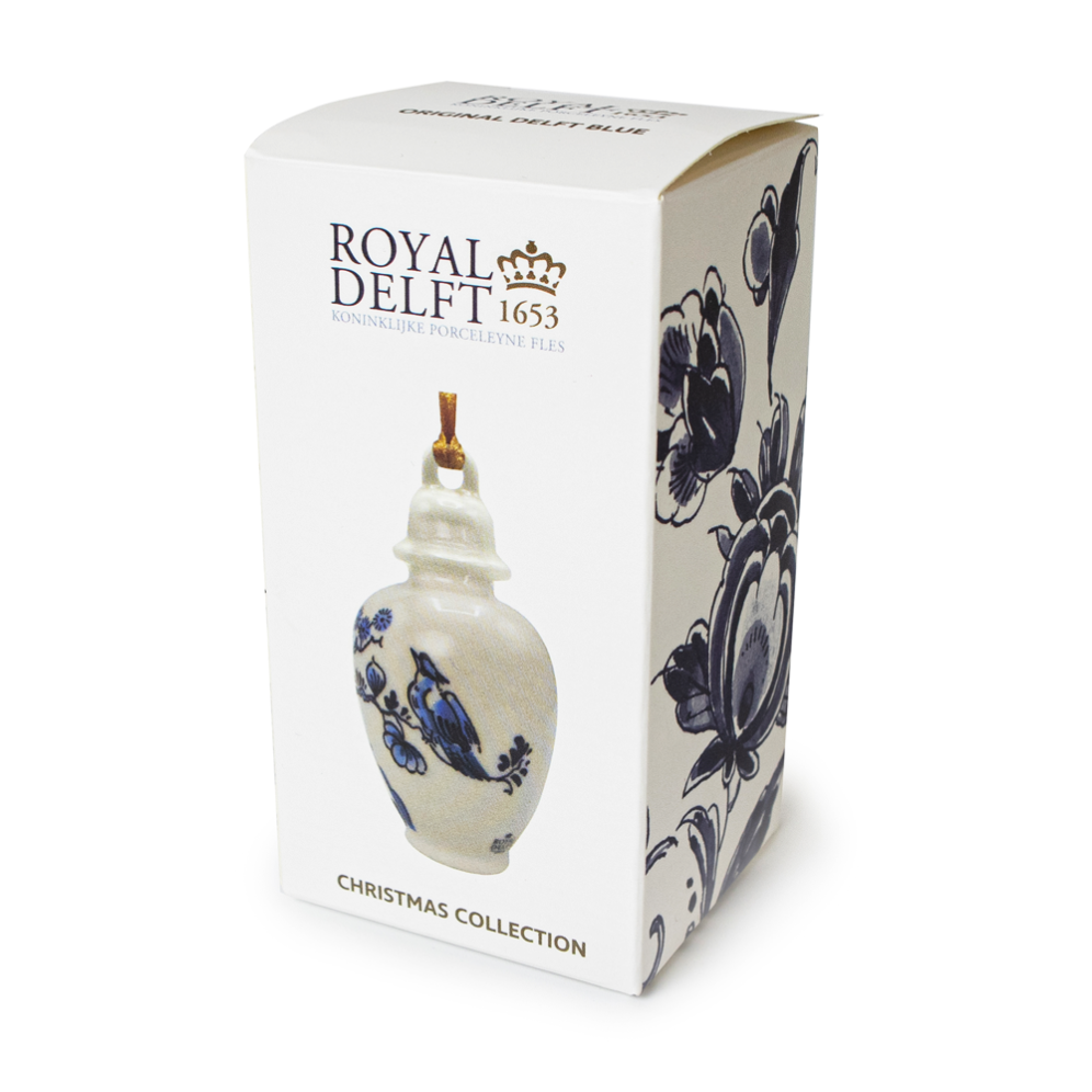 Royal Delft kerstornament - Pul