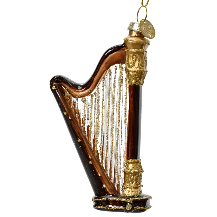Decoris kerstornament - Harp