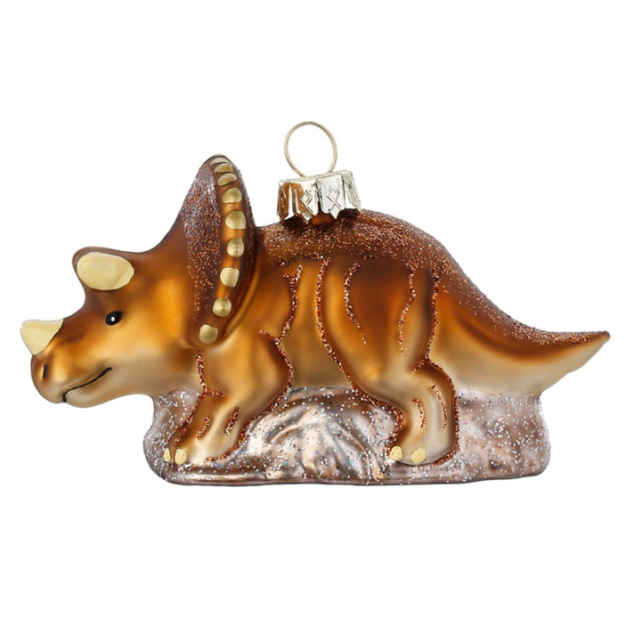 Inge Glas kerstornament - Dinosaurus