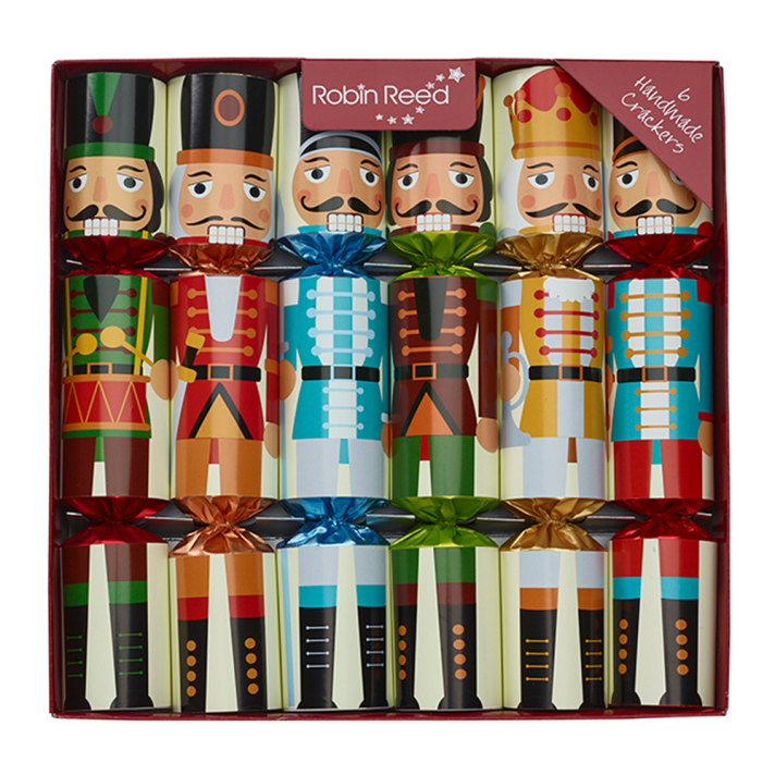 Christmas crackers - Notenkraker - Set van 6