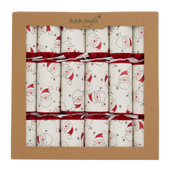 Christmas crackers - Kerstman - Set van 6