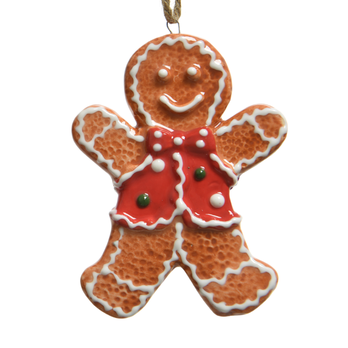 Decoris kerstornament - Gingerbread poppetje