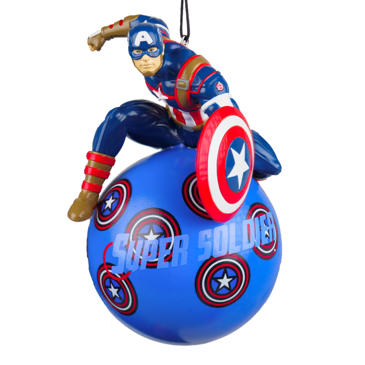 Marvel Kerstbal - Captain America