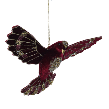 Decoris kerstornament - Vogel