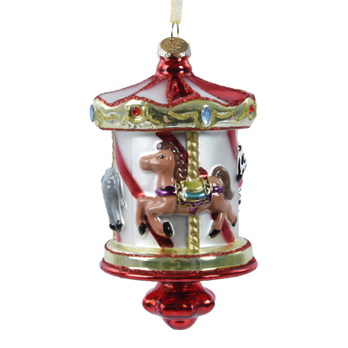 Decoris kerstornament - Draaimolen