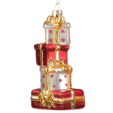 Goodwill kerstornament - Stapel cadeau's