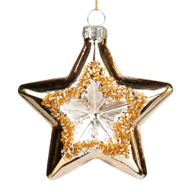 Goodwill kerstornament - Ster met reflector