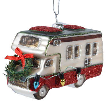 Decoris kerstornament - Camper