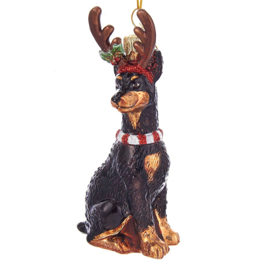 Kurt Adler kerstornament - Doberman