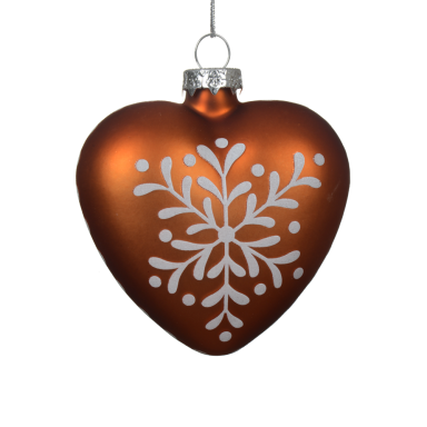 Decoris kerstornament - Hart