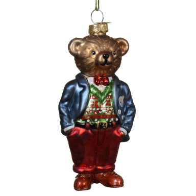 Decoris kerstornament - Teddybeer