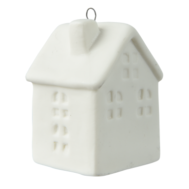 Decoris kerstornament - Huis