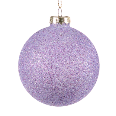 Goodwill kerstbal - Met glitters - 8cm