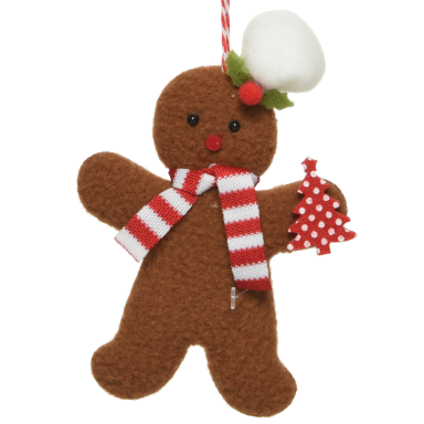 Decoris kerstornament - Gingerbread poppetje