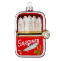 Inge Glas kerstornament - Sardines in blik