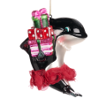 Goodwill kerstornament - Orka met cadeau's